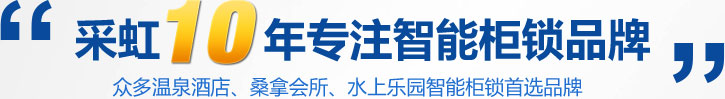 采虹10年专注智能柜锁品牌