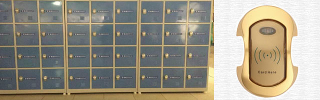 广州南武中学采用采虹科技储物柜锁